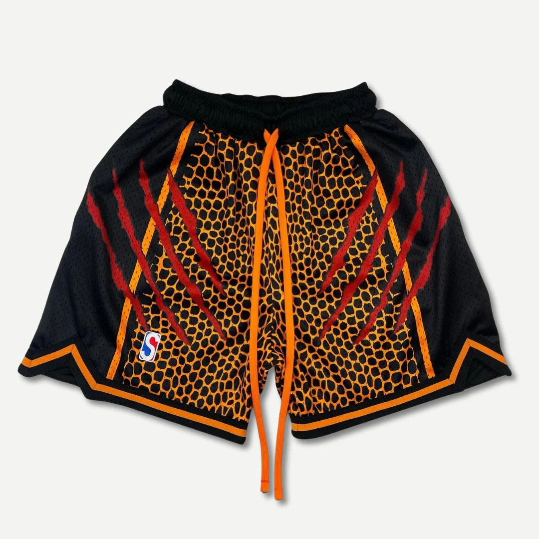 Heren Basketbal Shorts Retro Stijl Ademend Materiaal - Image 7
