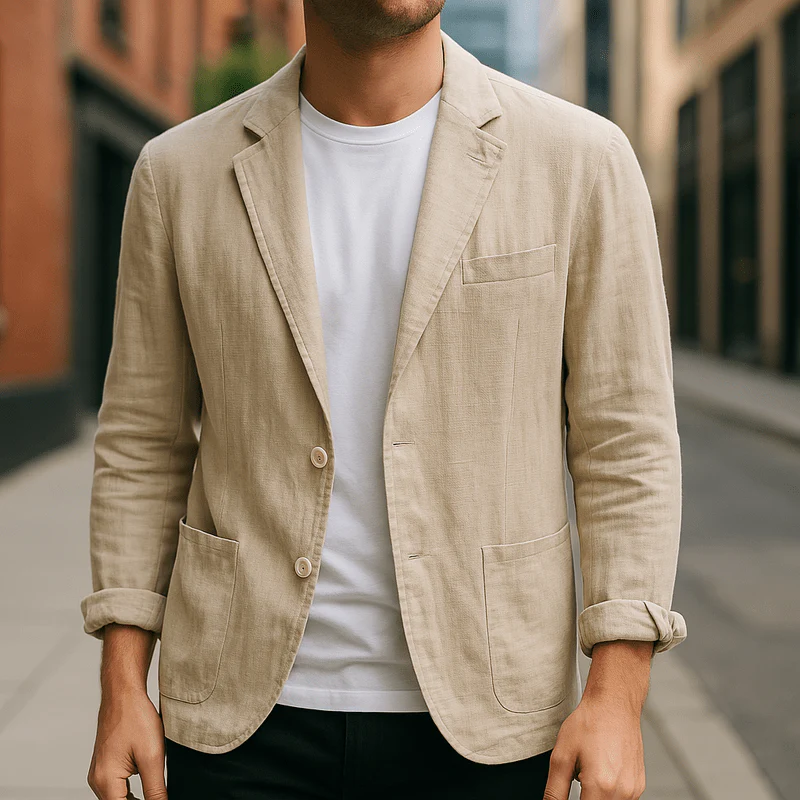Heren Blazer Slim Fit Lichte Stijl - Image 2