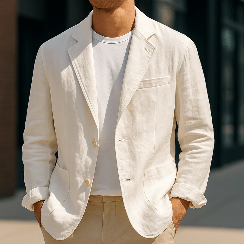 Heren Blazer Slim Fit Lichte Stijl - Image 5