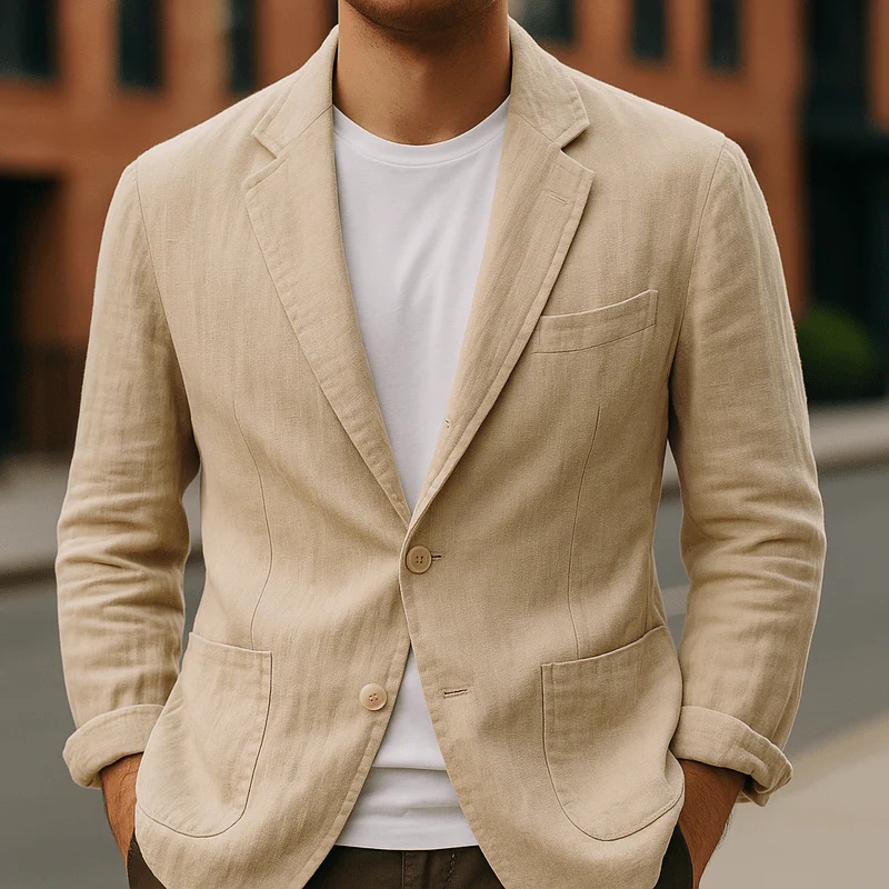 Heren Blazer Slim Fit Lichte Stijl - Image 6