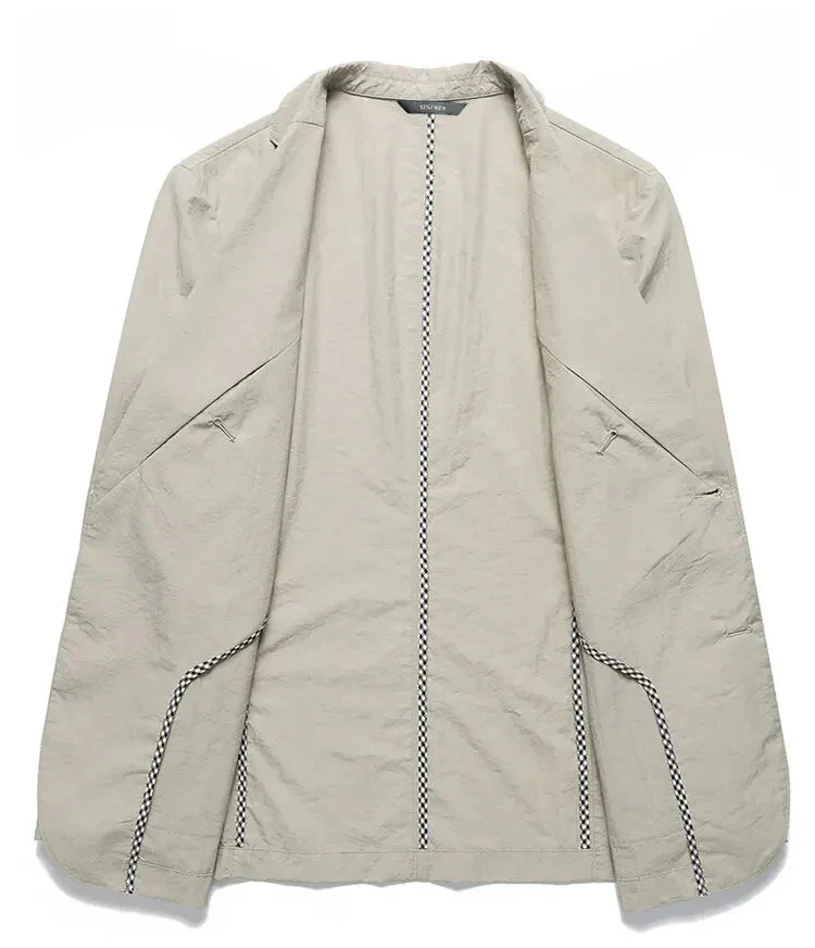 Heren Blazer van Linnen in Moderne Snit voor Formele en Casual Gelegenheden - Image 8