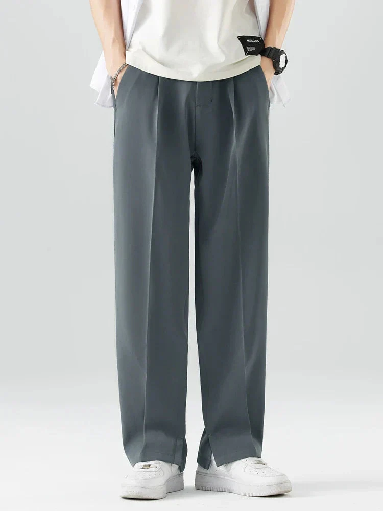 Heren Broek Recht Model Relaxed Fit Ademend Materiaal - Image 5