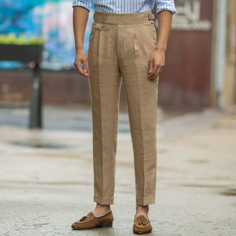 Heren Broeken Slim Fit Hoge Taille - Image 3