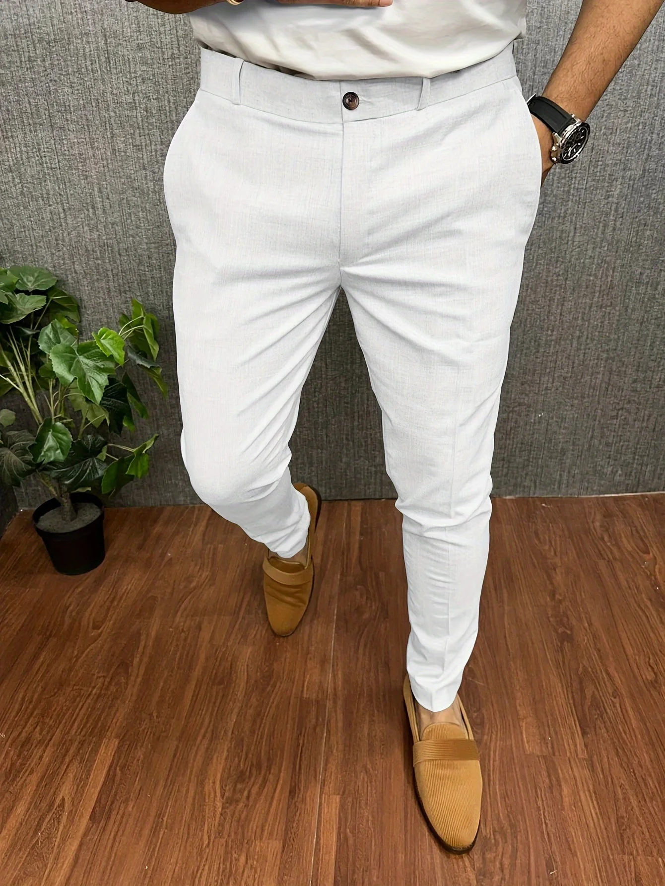 Heren Broeken Stretch Casual Stijl met Praktische Zakken - Image 14