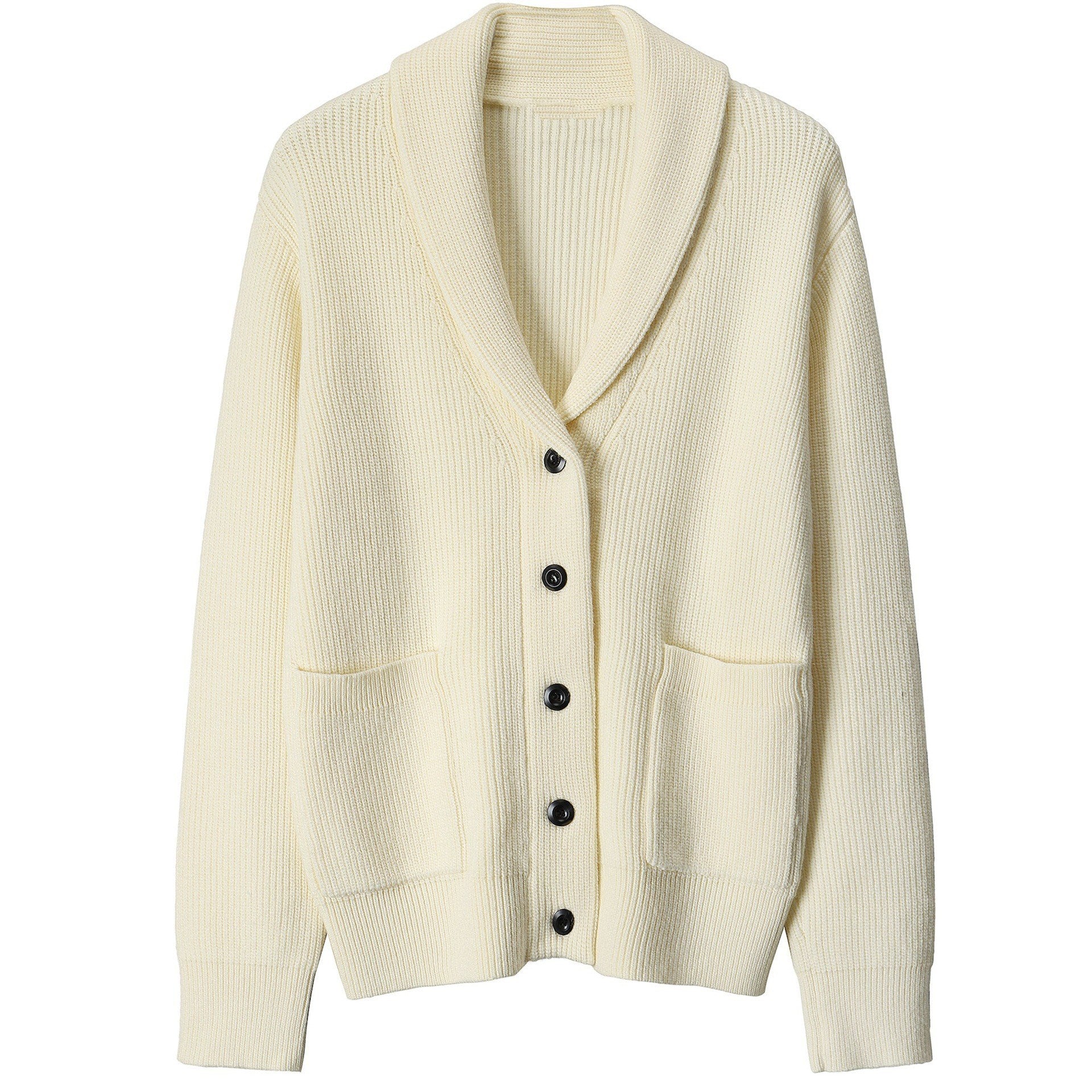 Heren Cardigan met Sjaalkraag - Ribbeltricot - Knopen - Casual tot Dressy - Image 4