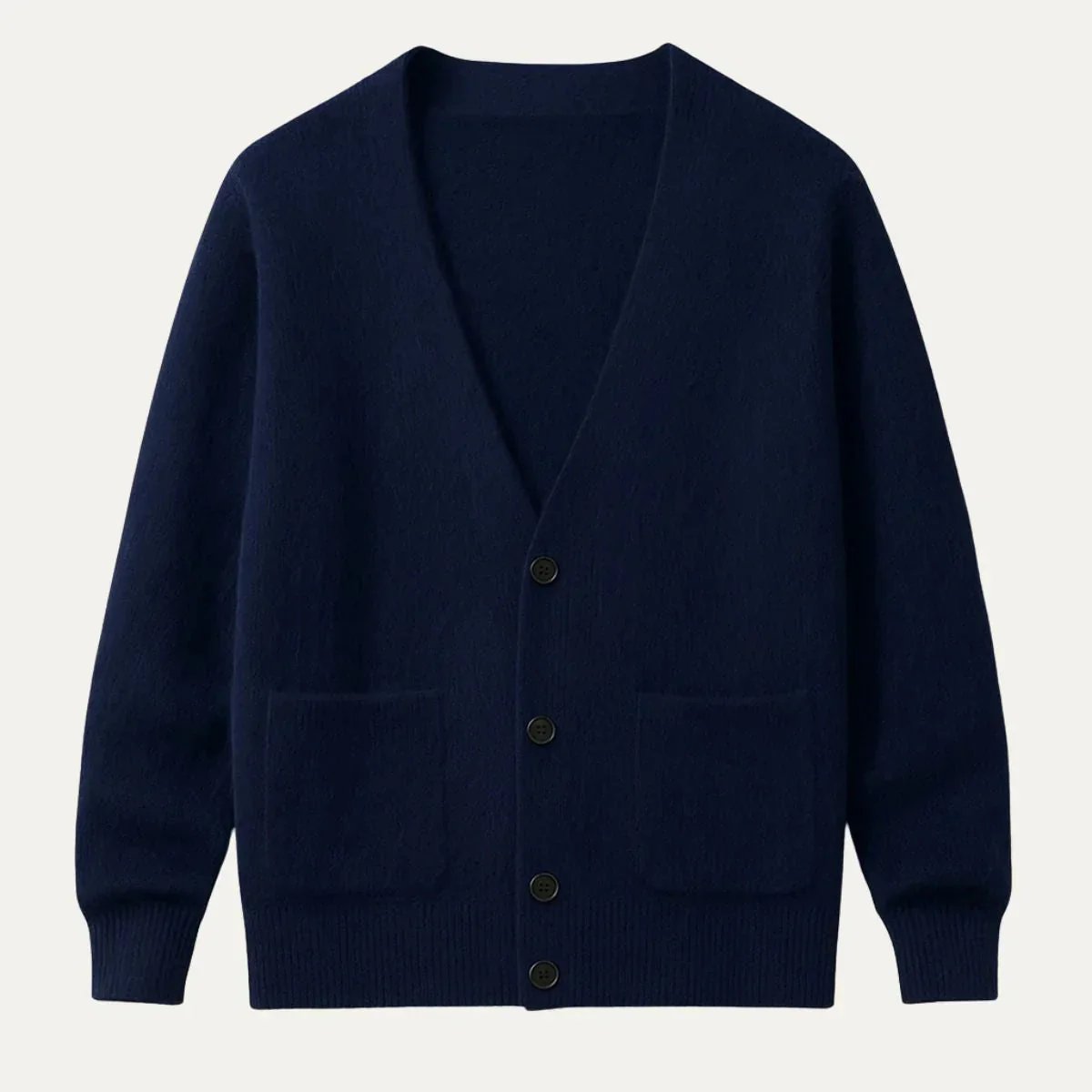 Heren Cardigan van Kasjmier met Knopen - Image 6