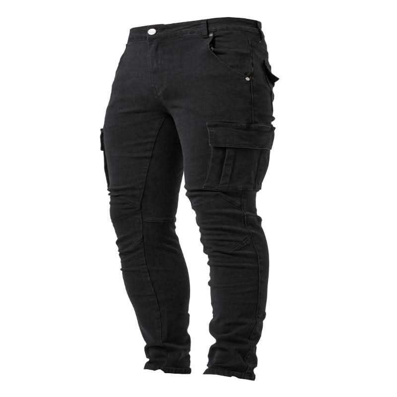Heren Cargo Broek Aansluitende Pasvorm Met Praktische Zakken - Image 5
