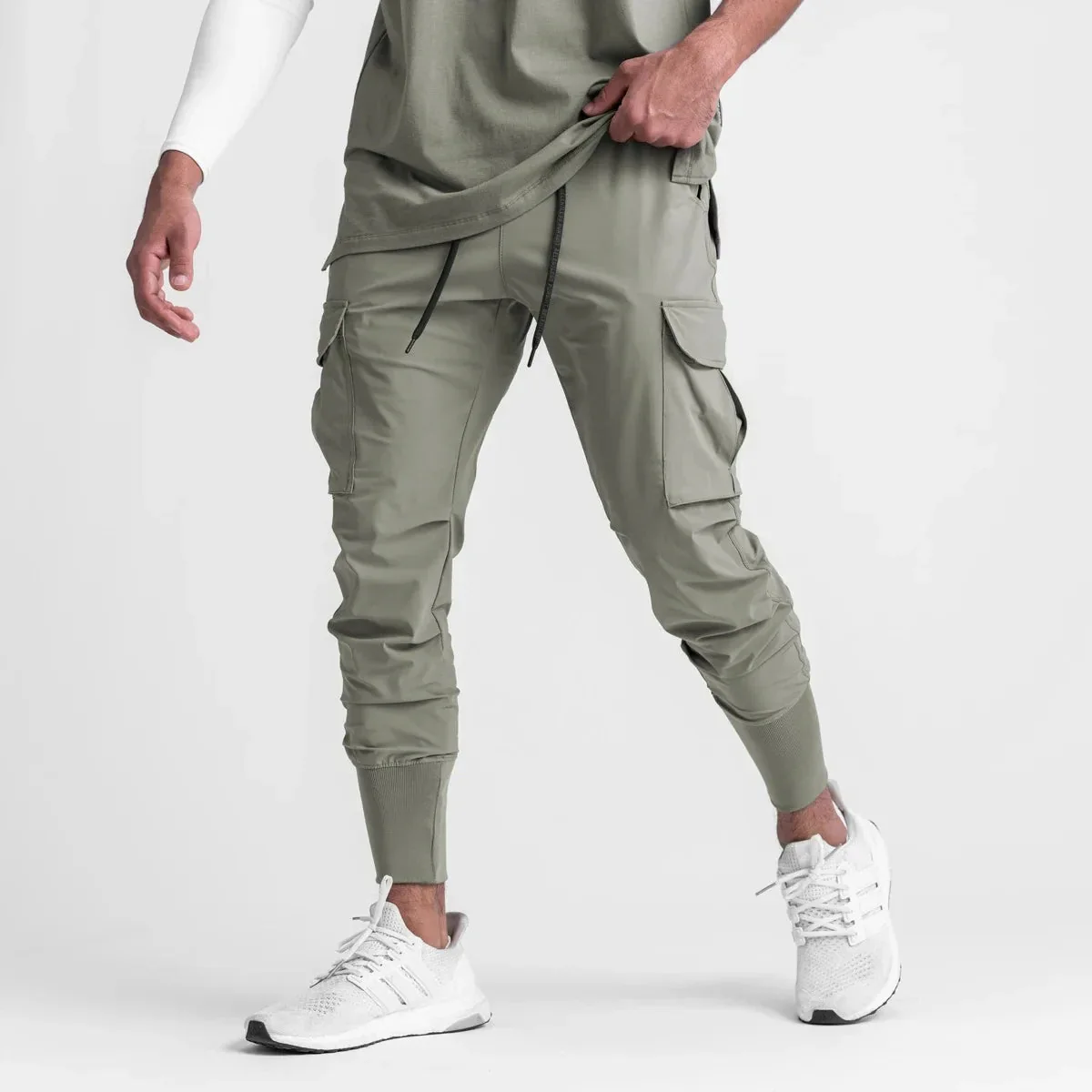 Heren Cargo Joggers Stijlvol en Functioneel - Image 2