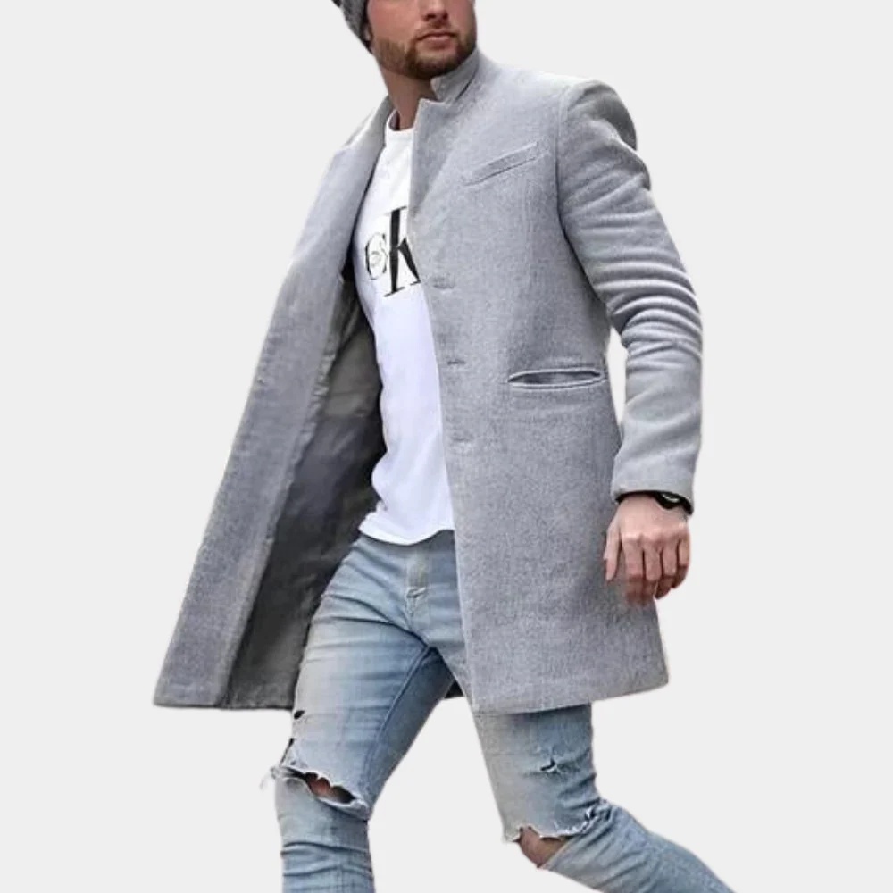 Heren Casual Jas Met Uniek Ontwerp - Image 4