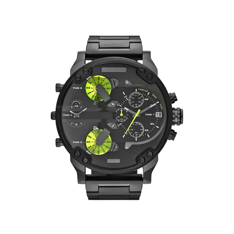 Heren Chronograaf Horloge Met Digitale Wijzerplaat Stijlvol - Image 4