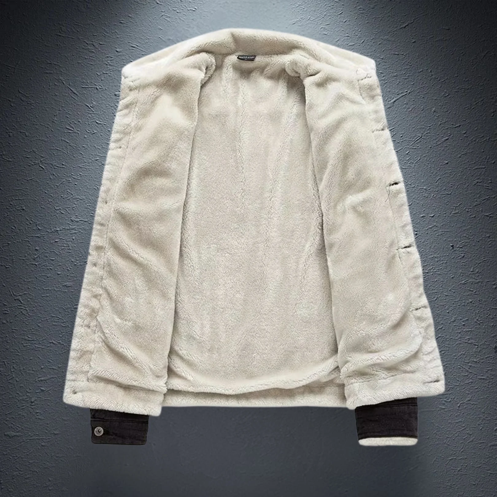 Heren Denim Jas met Fleece Stijlvoering voor Buitenactiviteiten - Image 5