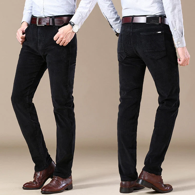 Heren Dress Pants Corduroy Op Maat - Image 3