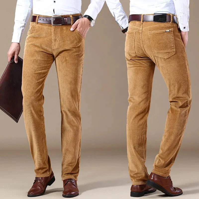 Heren Dress Pants Corduroy Op Maat - Image 4