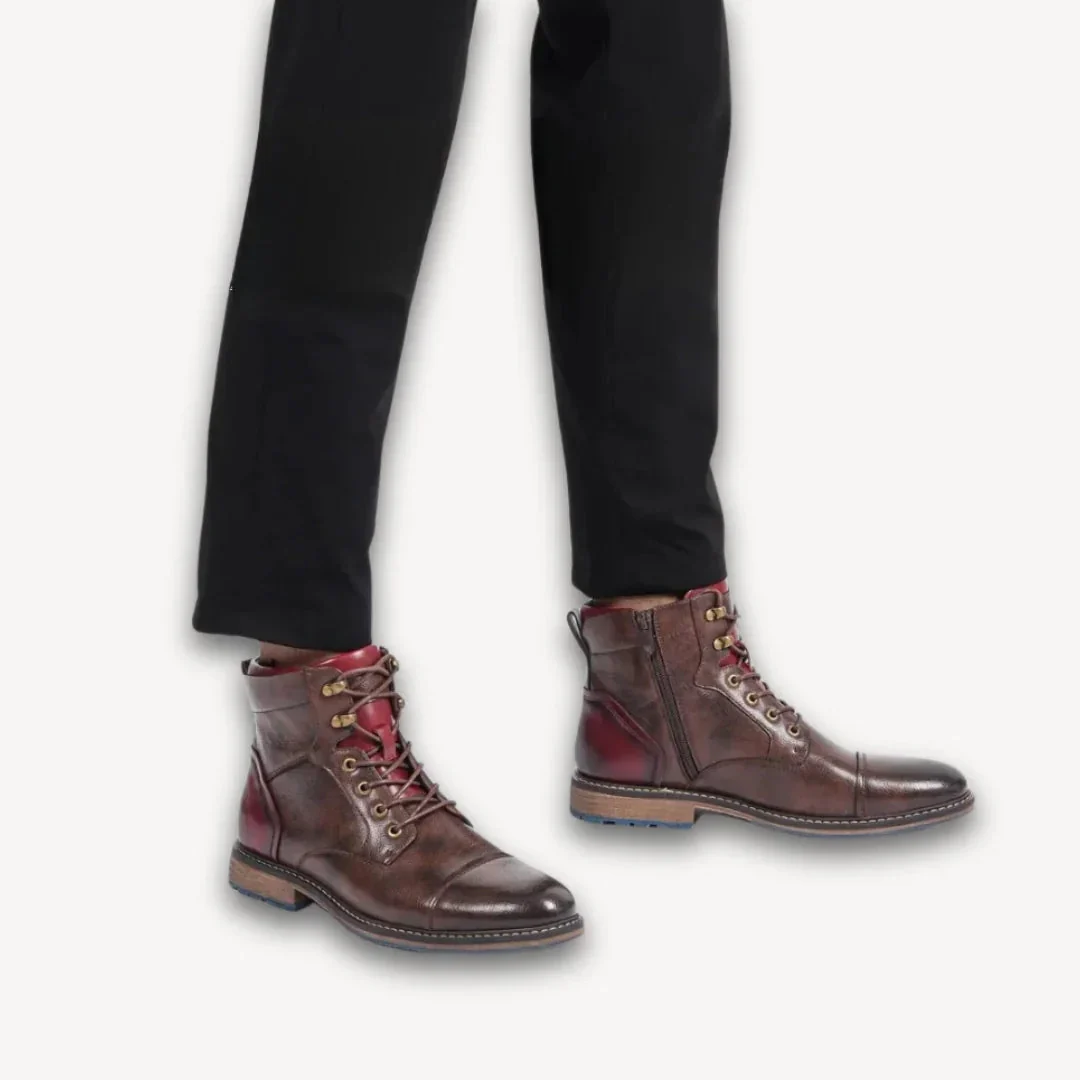 Heren Enkellaarzen Casual Stijl - Image 3