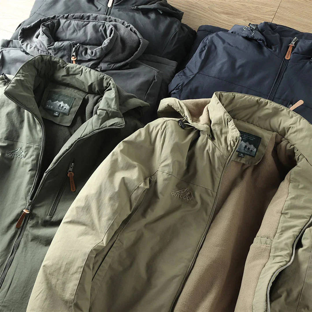 Heren Fleece Jacket Waterafstotend Avontuurlijke Stijl - Image 5