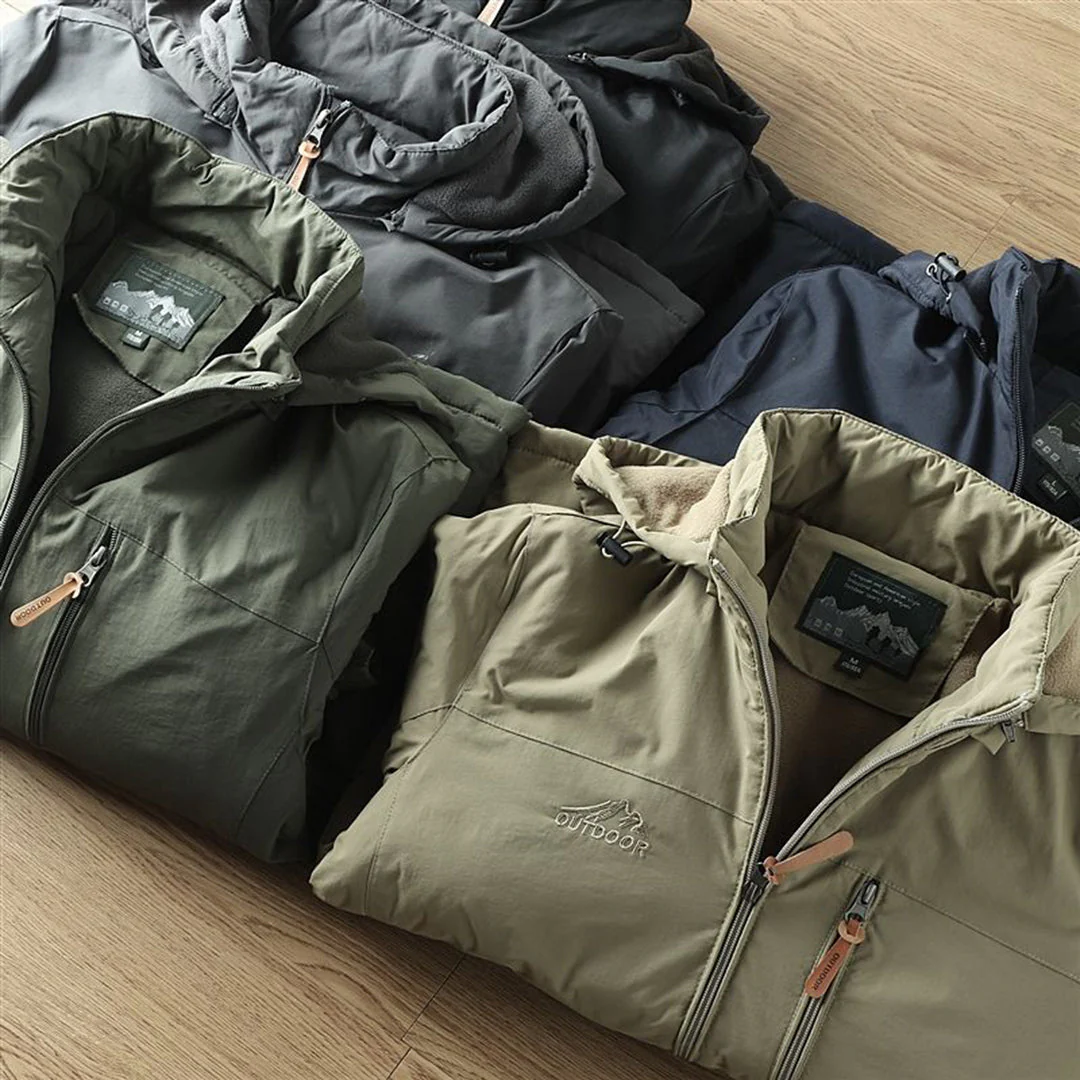 Heren Fleece Jacket Waterafstotend Avontuurlijke Stijl - Image 6
