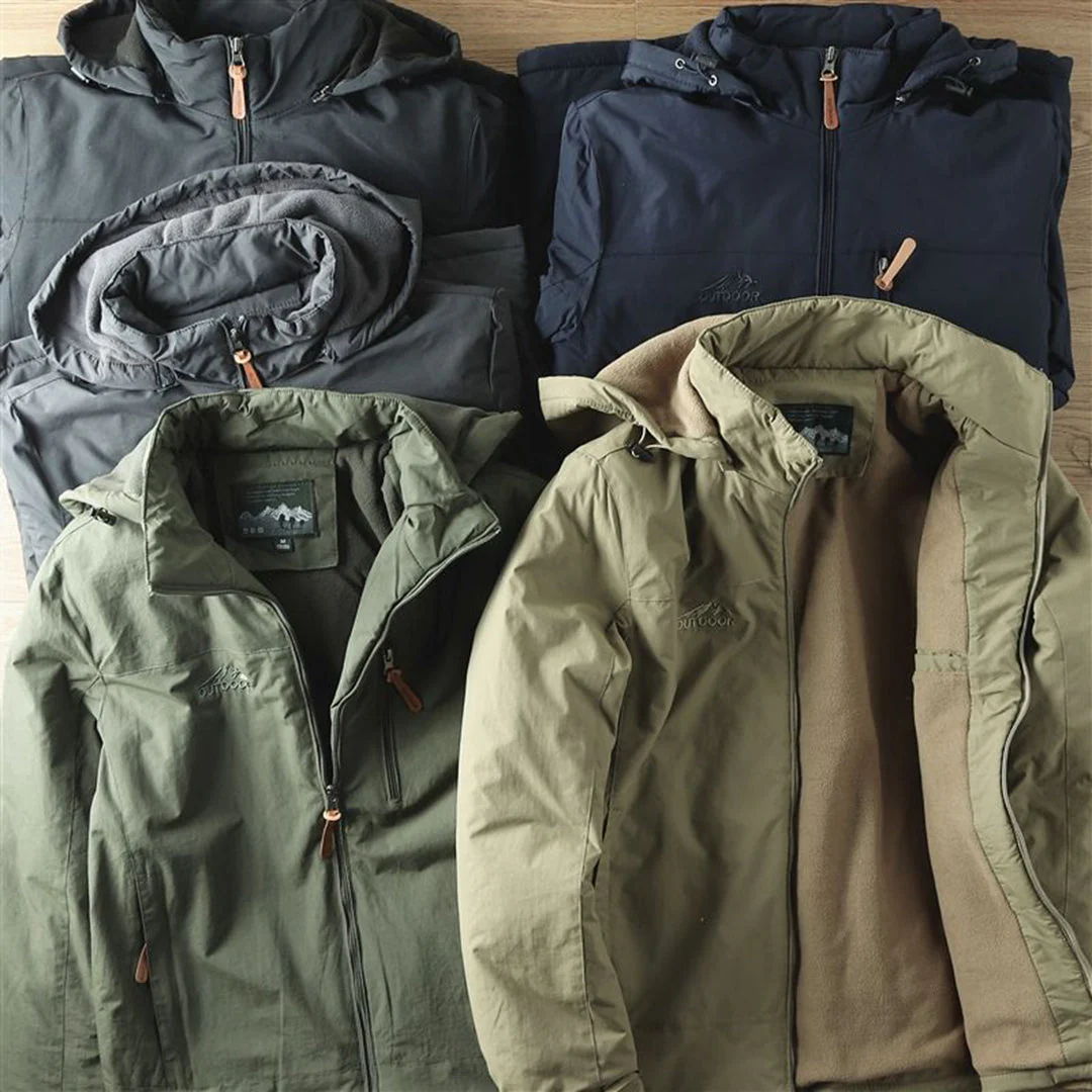 Heren Fleece Jacket Waterafstotend Avontuurlijke Stijl - Image 7