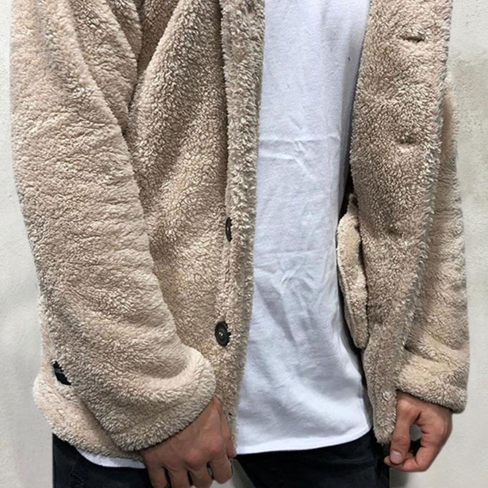 Heren Fleece Jas Casual - Image 4