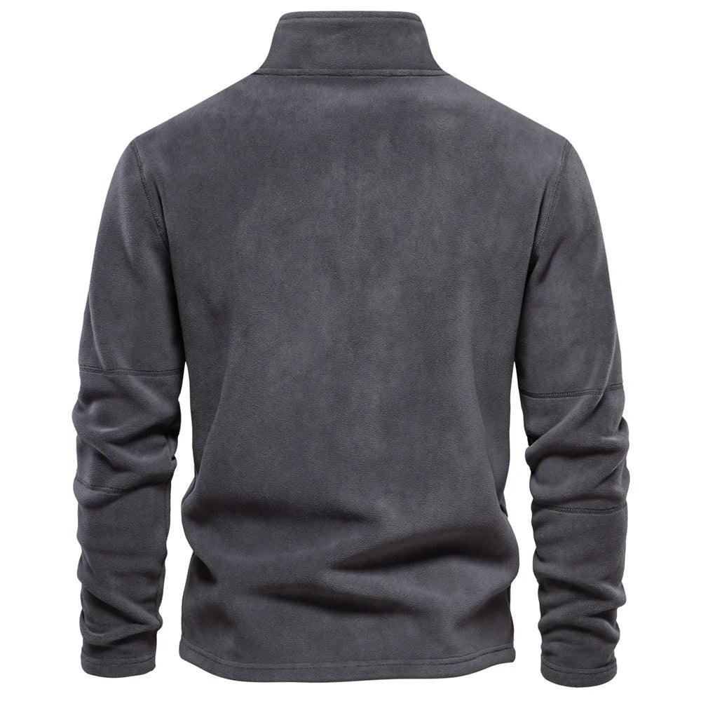 Heren Fleece Pullover Casual Winterjack - Image 3