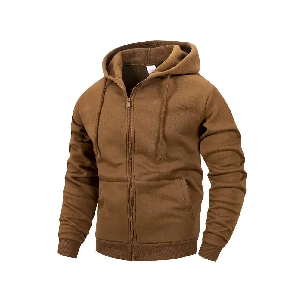 Heren Gebreid Jack Met Rits Casual Streetwear - Image 2