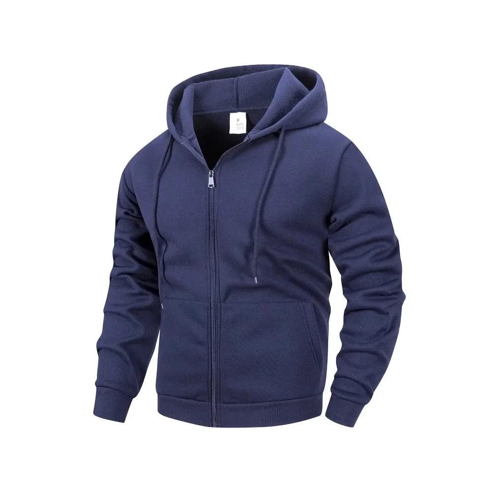 Heren Gebreid Jack Met Rits Casual Streetwear - Image 4