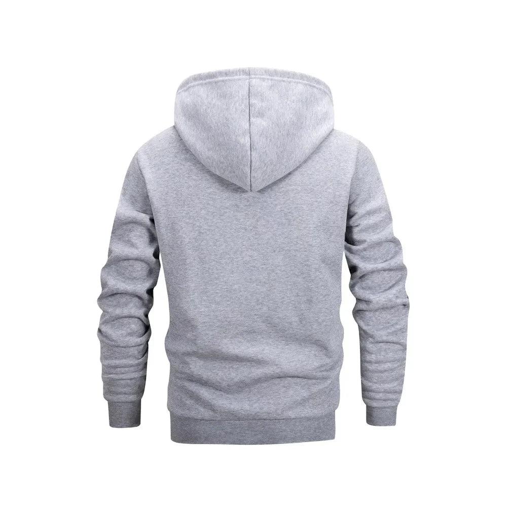 Heren Gebreid Jack Met Rits Casual Streetwear - Image 5