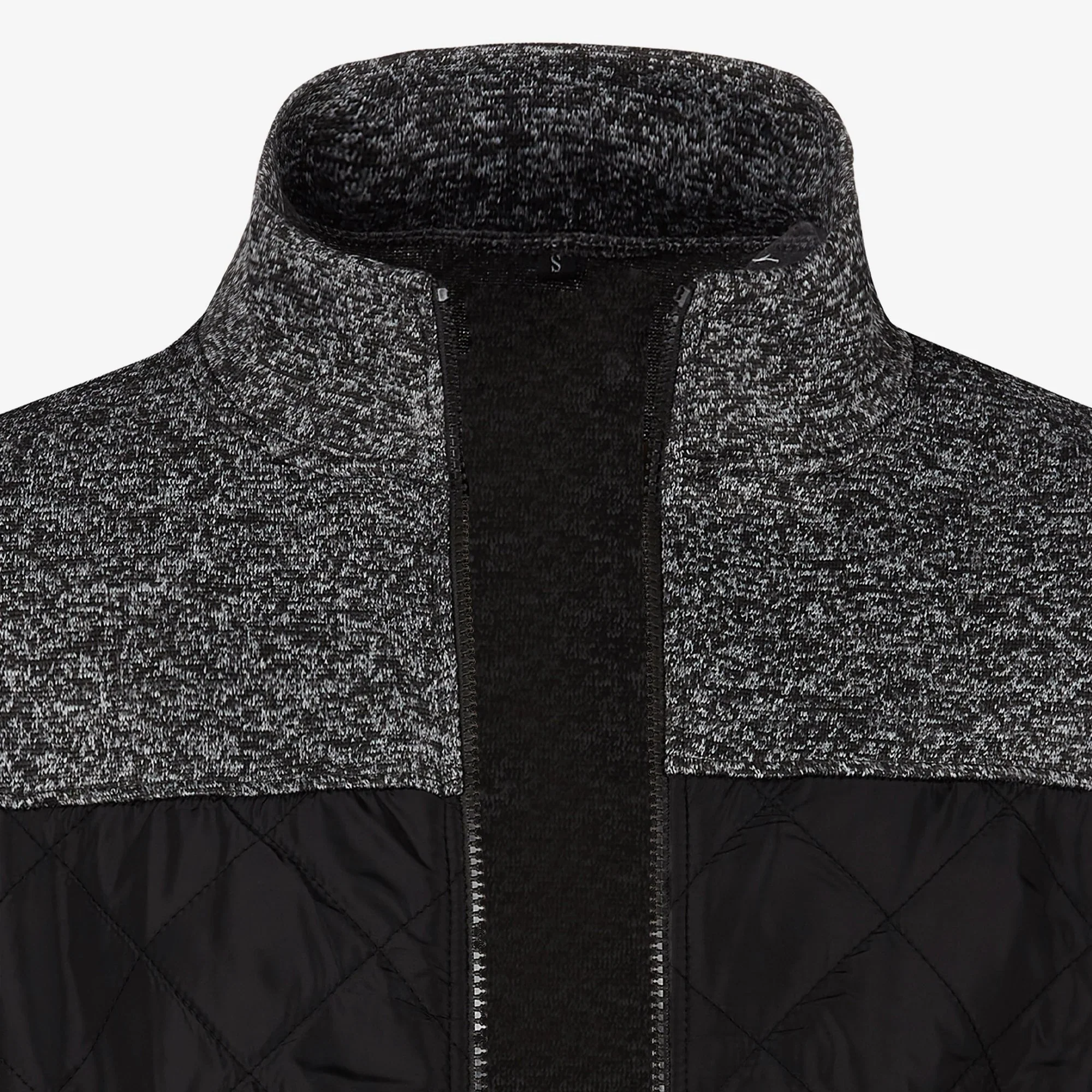 Heren Gebreide Casual Buitenjas met Opstaande Kraag - Image 5