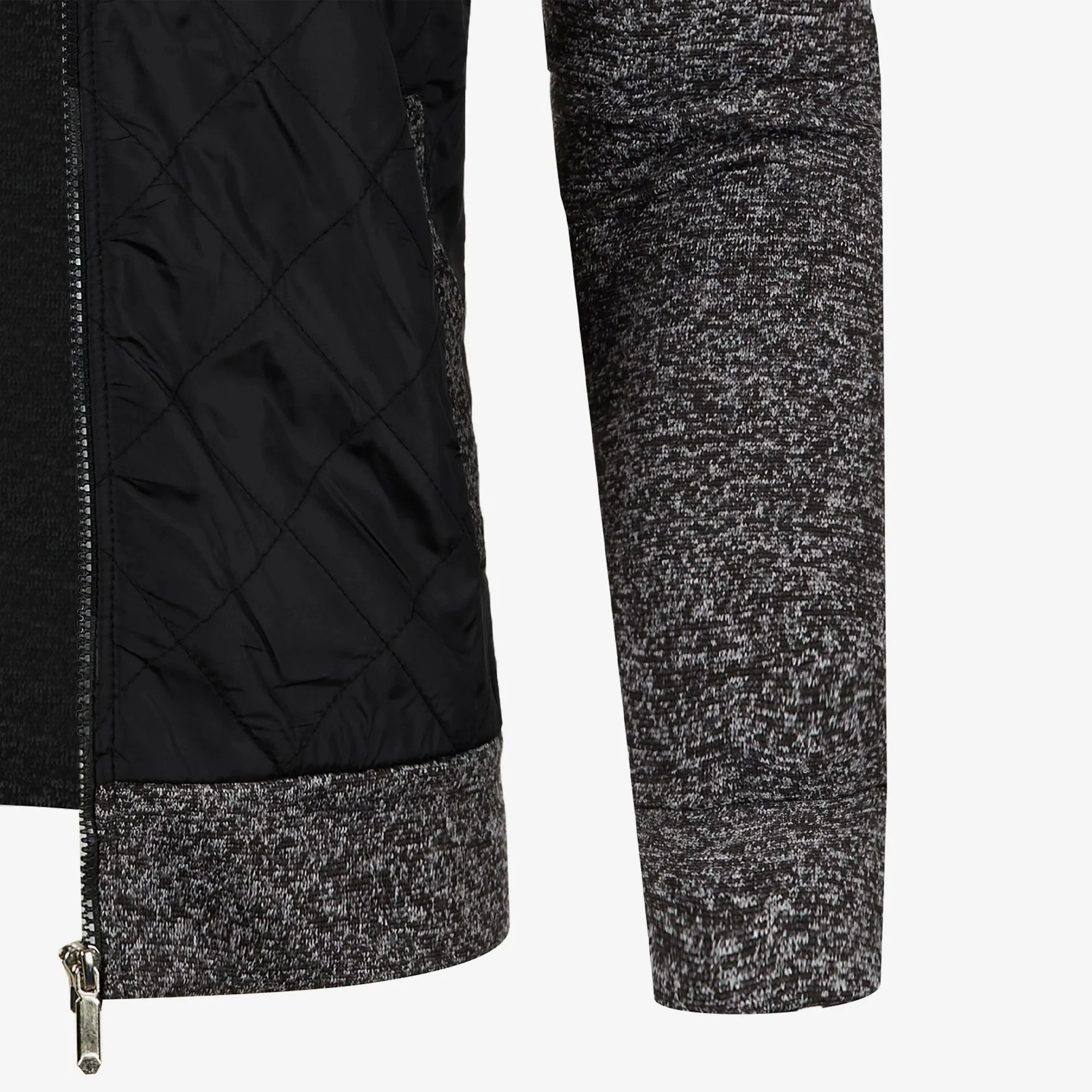Heren Gebreide Casual Buitenjas met Opstaande Kraag - Image 6