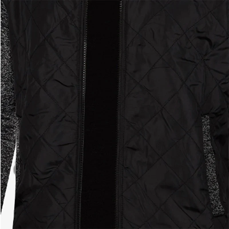 Heren Gebreide Casual Buitenjas met Opstaande Kraag - Image 7
