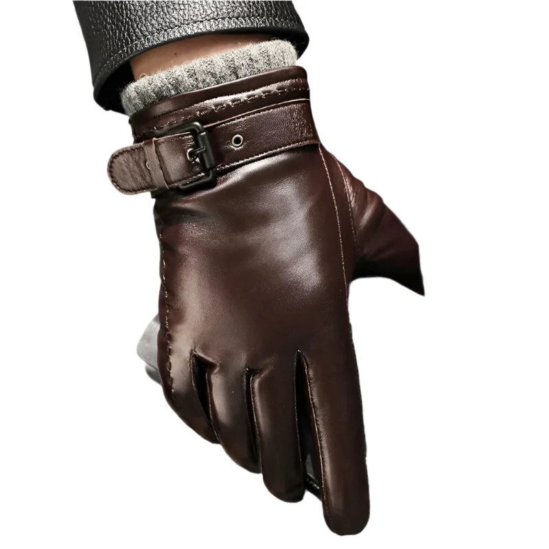 Heren Handschoenen van Schapenleer met Cashmere Voering