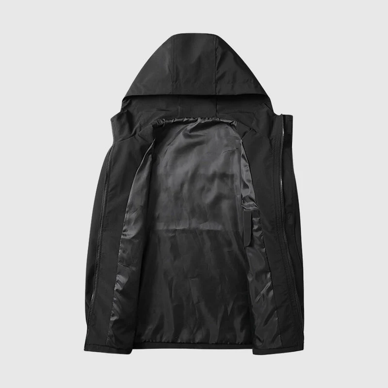 Heren Hooded Jacket Waterafstotend Casual - Image 5