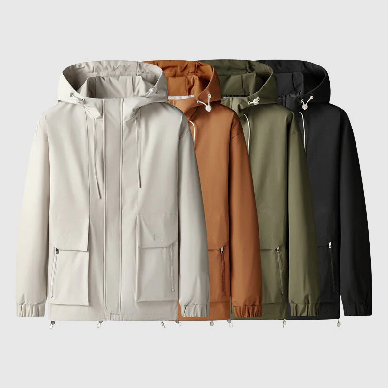 Heren Hooded Jacket Waterafstotend Casual - Image 8