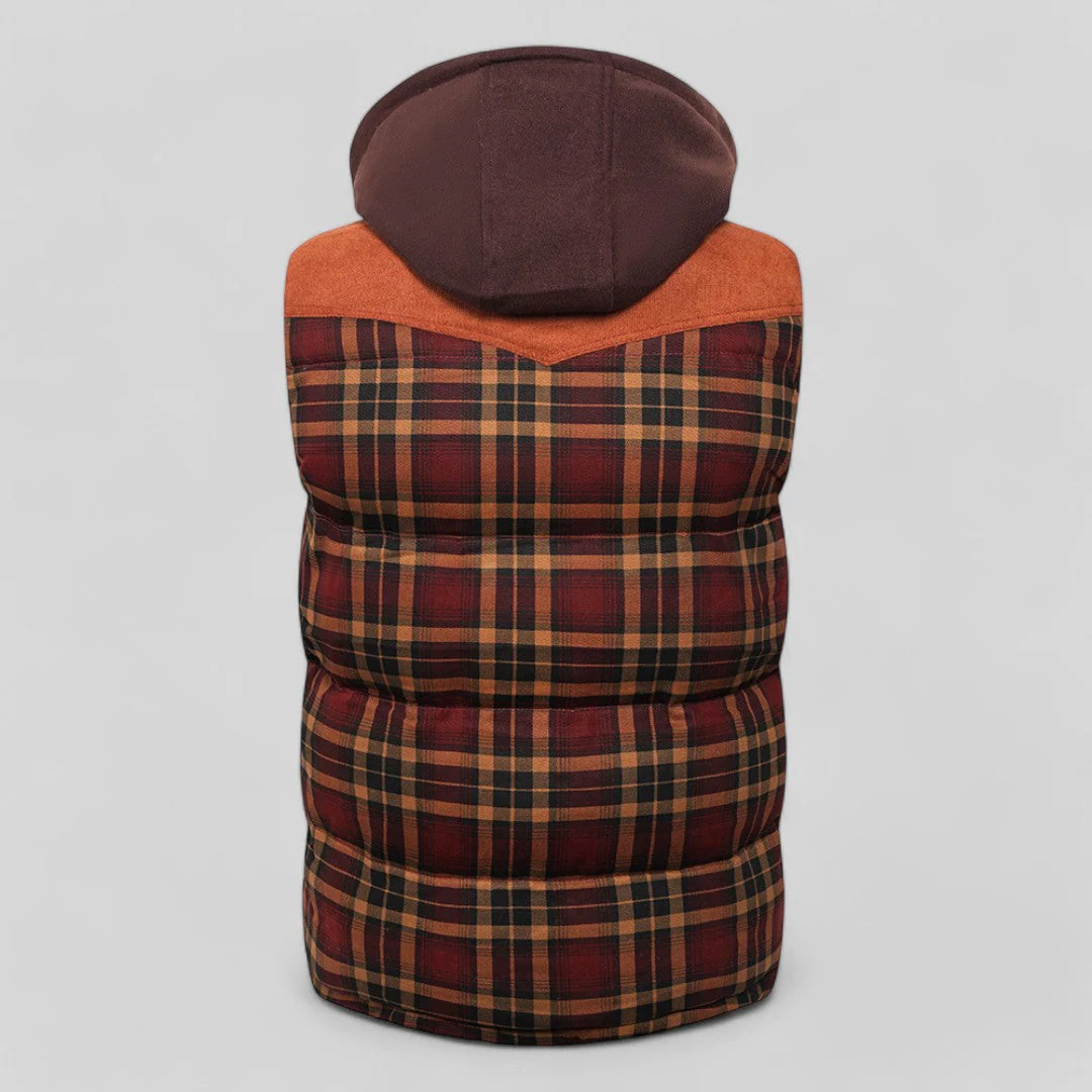 Heren Hooded Vest Voor Avonturen in Katoen en Polyester - Image 4