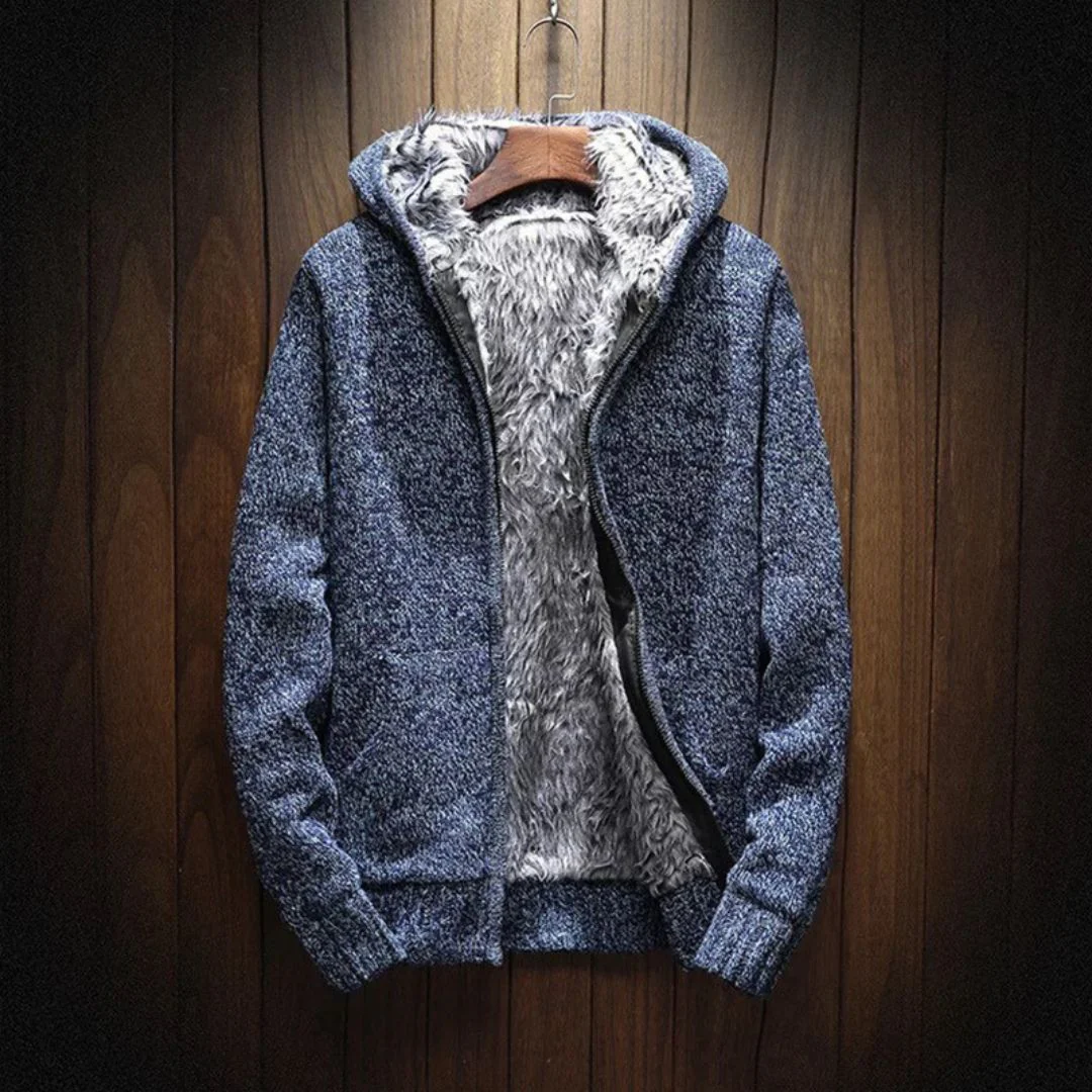 Heren Hoodie Ultra Zacht Fleece Voering Klassieke Pasvorm - Image 3