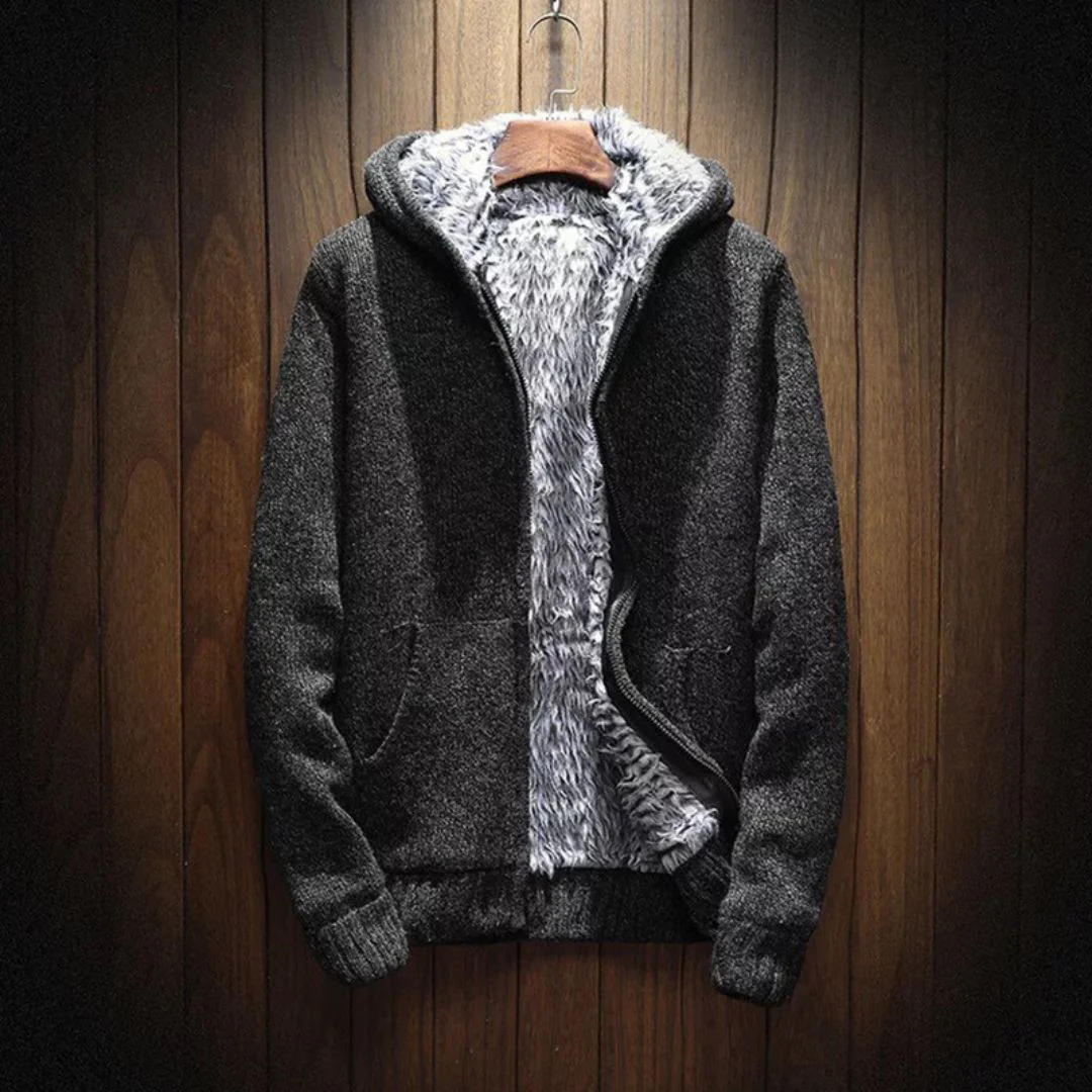 Heren Hoodie Ultra Zacht Fleece Voering Klassieke Pasvorm - Image 4