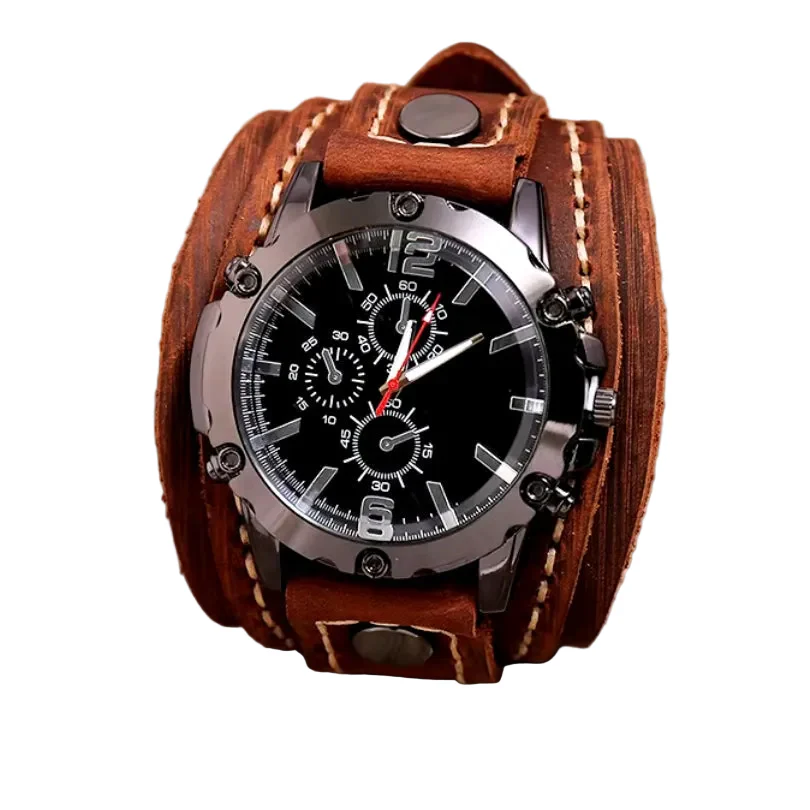 Heren Horloge Klassiek Design met Lichtgevende Wijzers en Waterbestendigheid