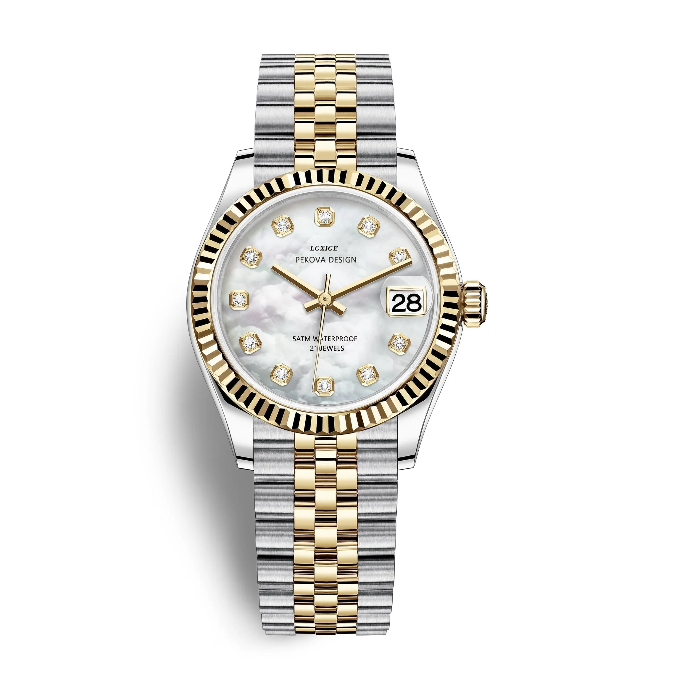 Heren Horloge Klassiek Minimalistisch Design met Verstelbare Band