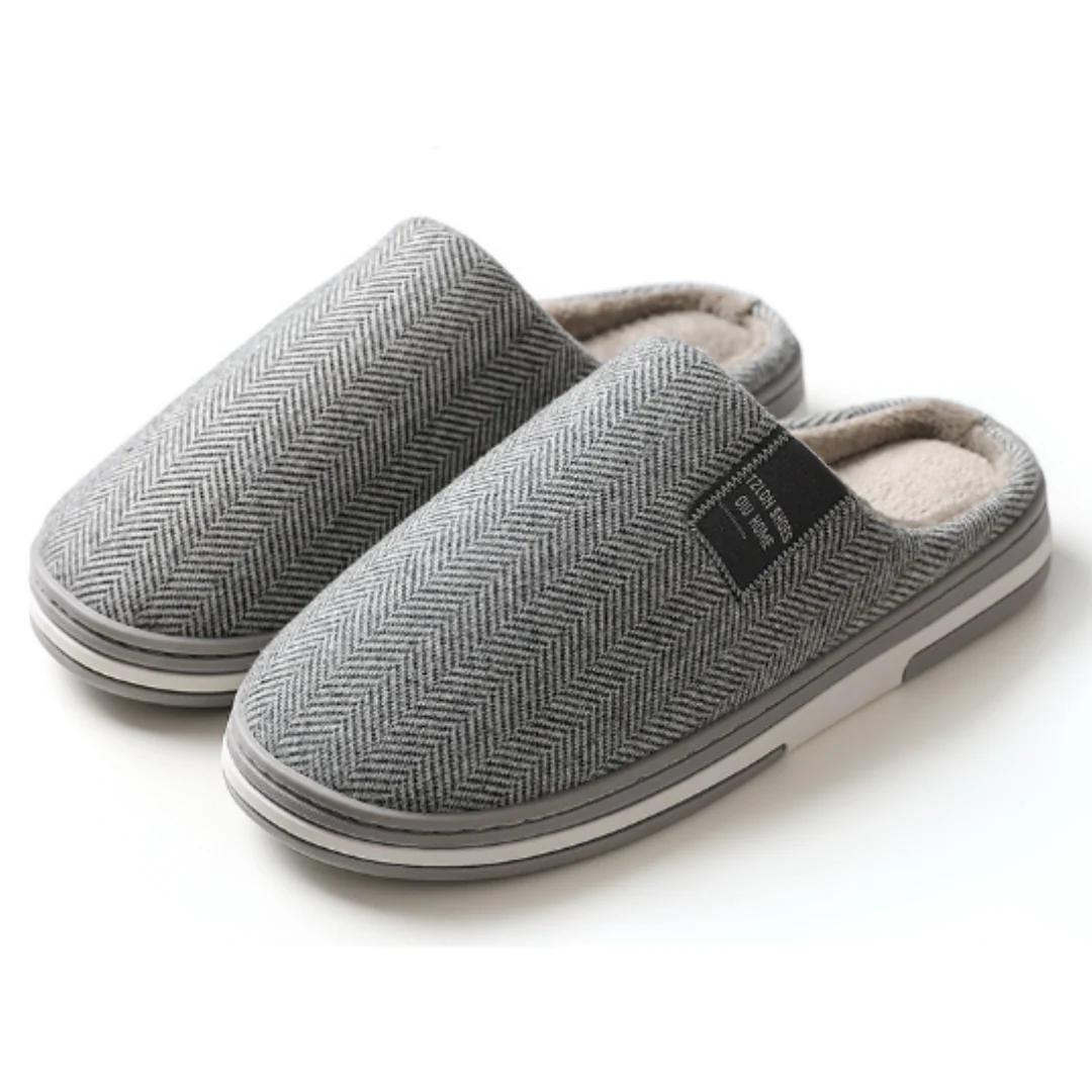 Heren Huisschoenen Comfortabel Pluche - Image 3