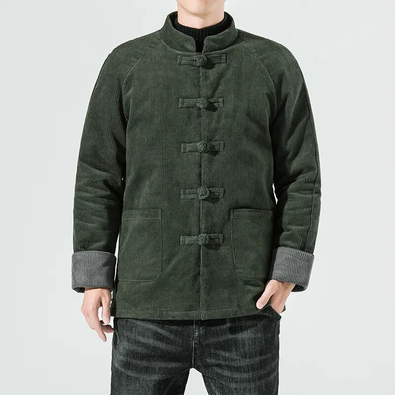 Heren Jack Gewatteerd Corduroy Katoen voor Winter - Image 2