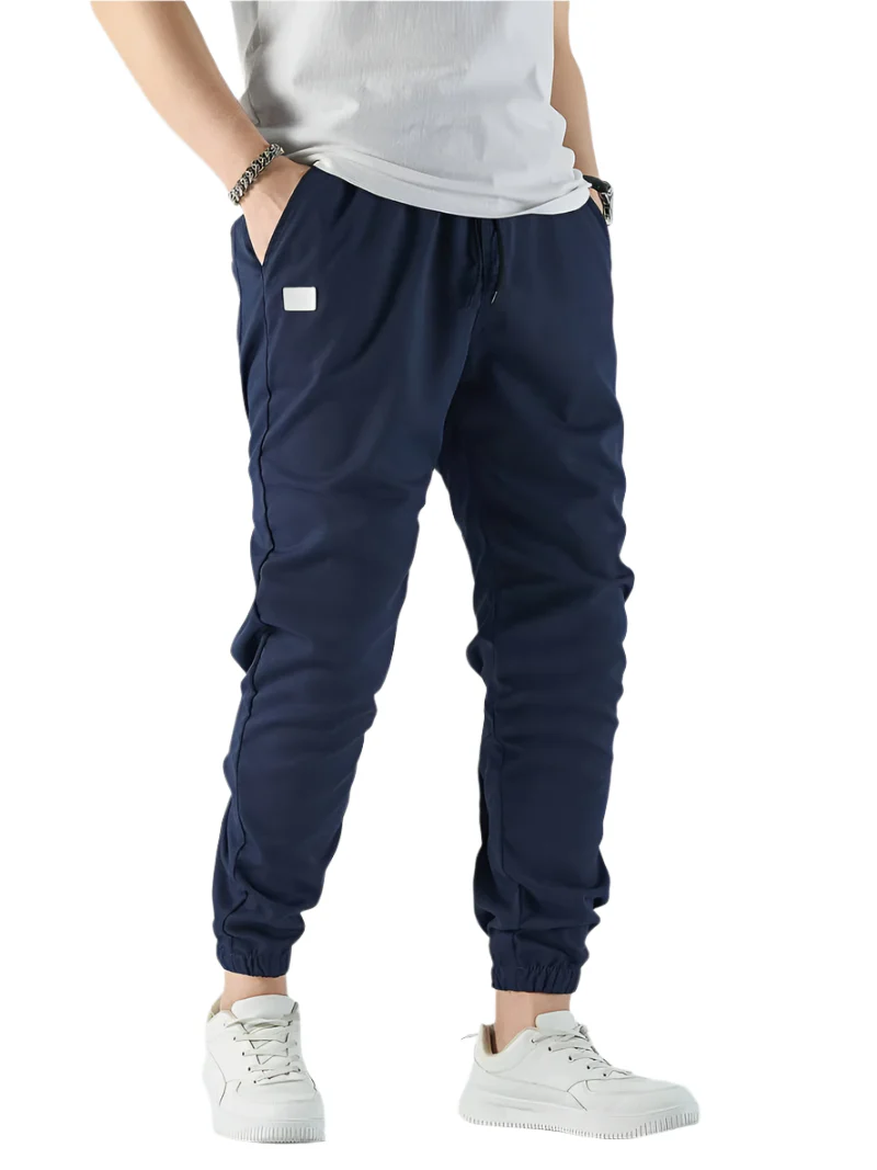 Heren Joggingbroek 4-Weg Stretch Stijl Met Diepe Voorzakken