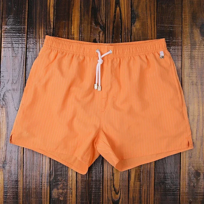 Heren Korte Broek Gestreept Casual Stijl met Elastische Tailleband - Image 10