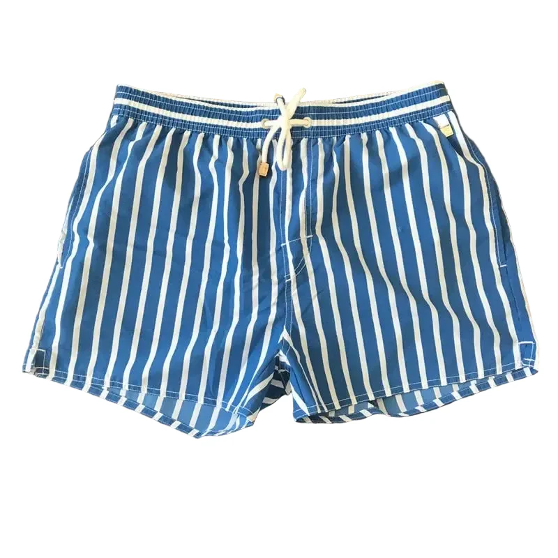 Heren Korte Broek Gestreept Casual Stijl met Elastische Tailleband - Image 2