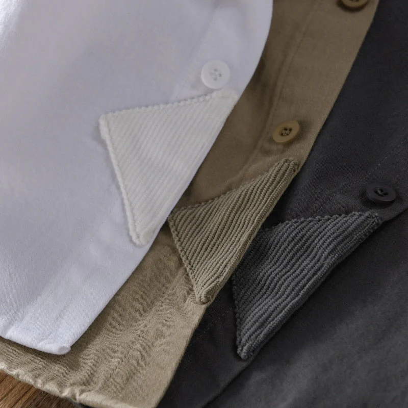 Heren Lange Mouw Shirt Casual Katoen en Linnen - Image 6