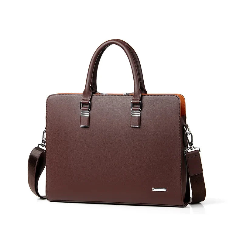 Heren Laptoptas Stijlvol met Ruim Interieur en Verstelbare Schouderband - Image 5
