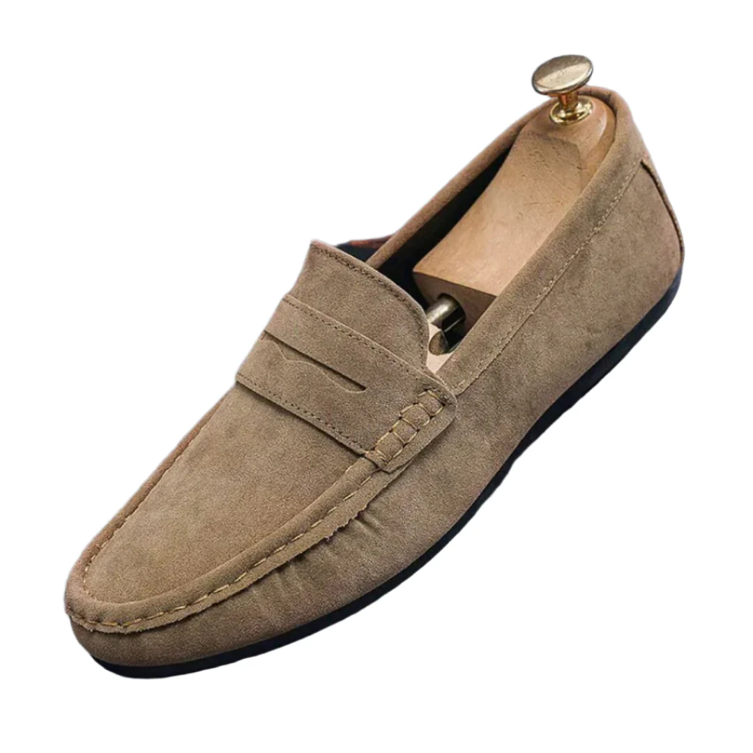 Heren Loafers Suède Casual Instapschoenen voor Mannen