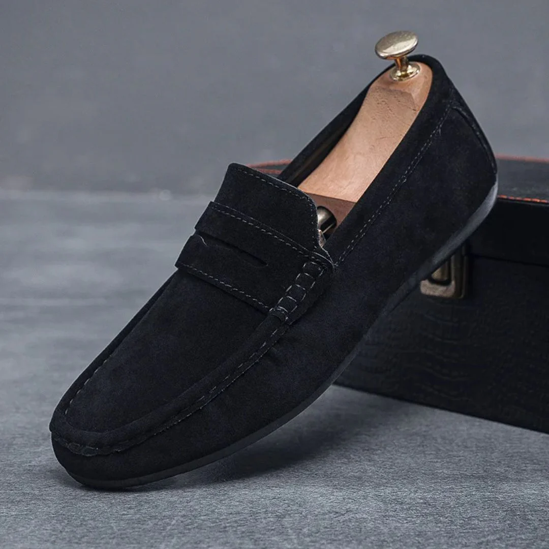 Heren Loafers Suède Casual Instapschoenen voor Mannen - Image 2