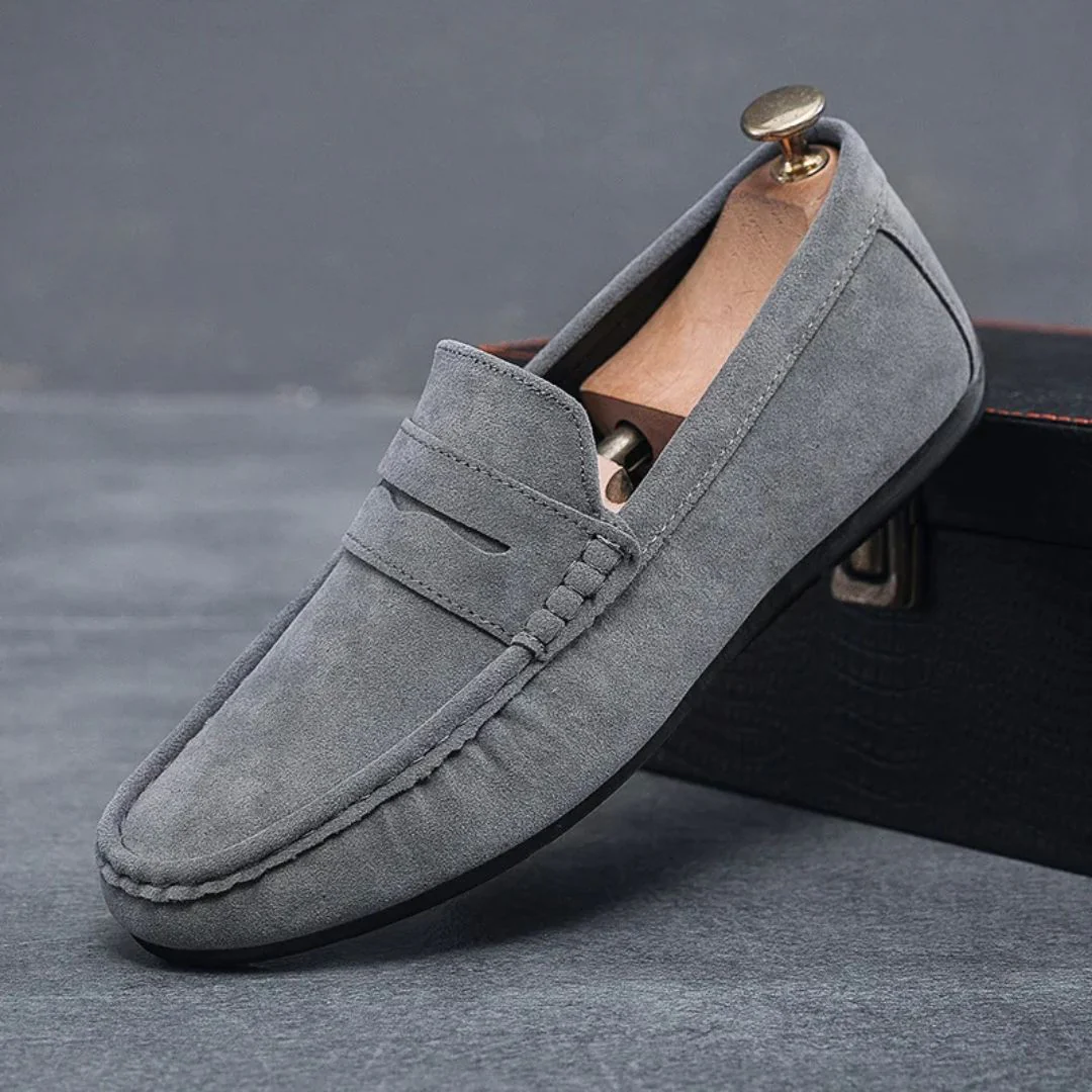 Heren Loafers Suède Casual Instapschoenen voor Mannen - Image 3