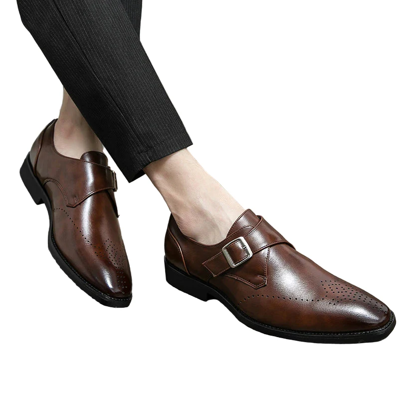 Heren Loafers Zwart Casual Schoenen voor Bruiloft en Feest