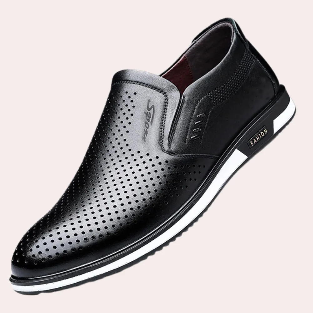 Heren Loafers Zwart PU-Synthetisch Leer met Lichte Gummisool - Image 9