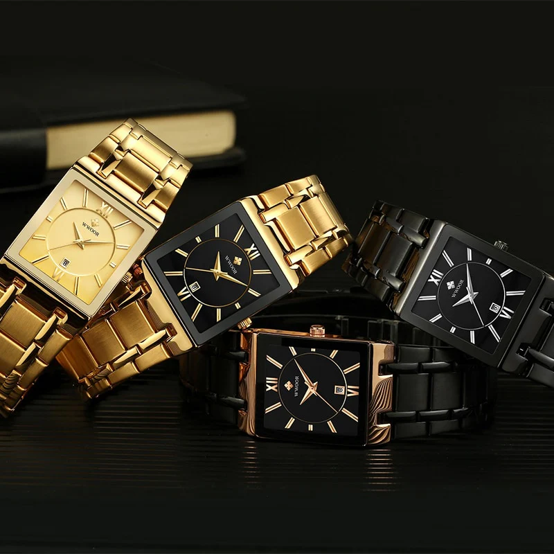 Heren Luxe Quartz Polshorloge - Image 6